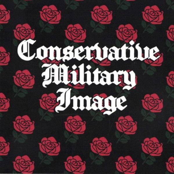 Conservative Military Image - Roses, Aufkleber