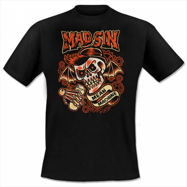 Mad Sin - Mean Machine, T-Shirt schwarz