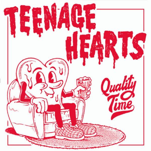 Teenage Hearts - Quality Time, 7" lim. 540 schwarz