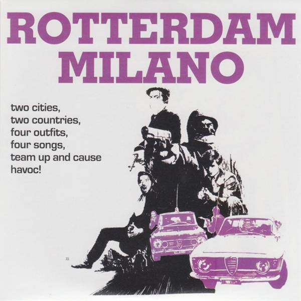 V/A Rotterdam VS Milano - An Oi! connection, 7" schwarz lim. 404