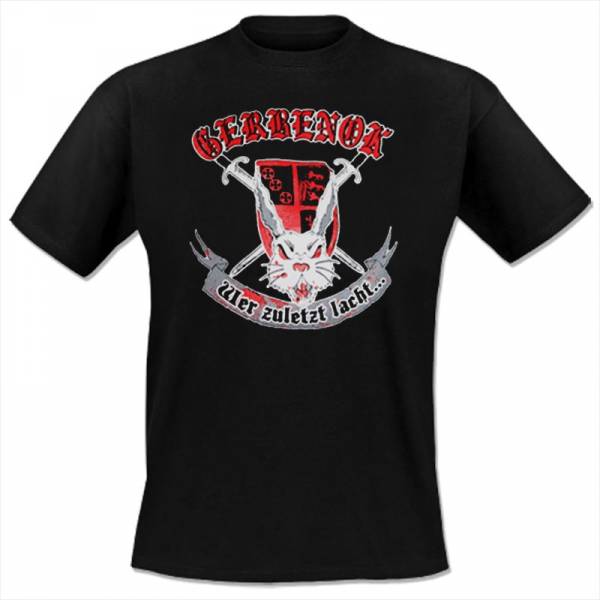 Gerbenok - Wer zuletzt lacht, T-Shirt schwarz