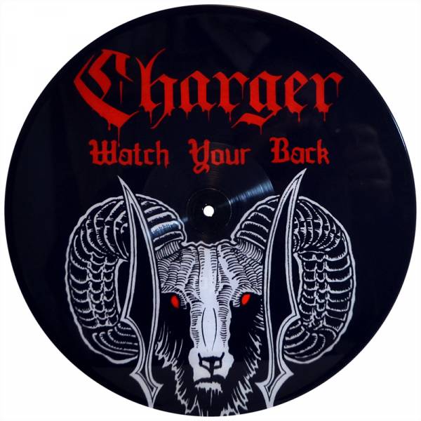 Charger - Watch your back, 12" UV Druck