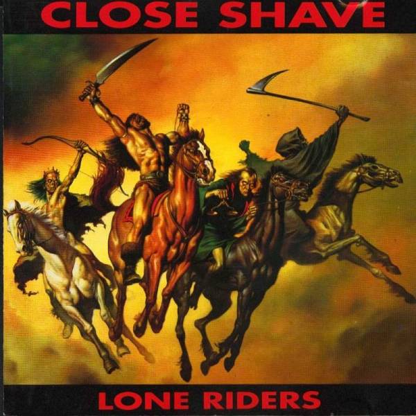 Close Shave - Lone Riders, LP lim. 500 multicoloured Gatefold