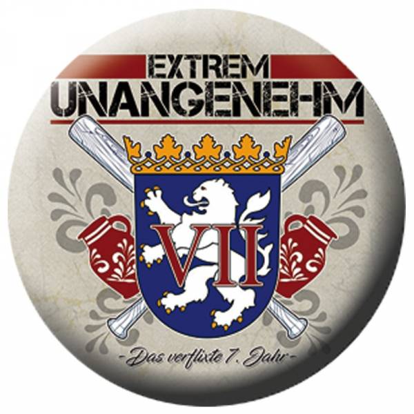 Extrem Unangenehm - Das verflixte 7. Jahr, Button B048