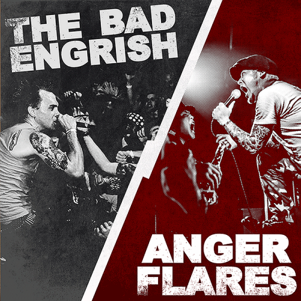 Bad Engrish, The / Anger Flares - s/t. , 7'' lim. verschiedene Farben