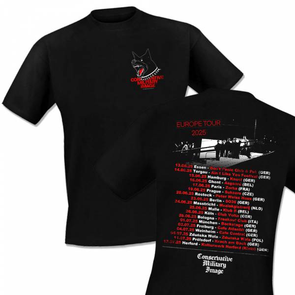 Conservative Military Image - Tour 2025, T-Shirt LETZTE EXEMPLARE!!!