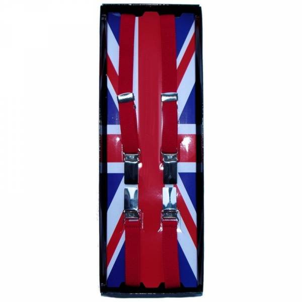 Warrior Clothing - Half Inch / 13mm Hosenträger, rot