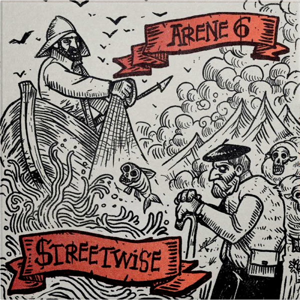 Arene 6 / Streetwise - Split, 12" schwarz