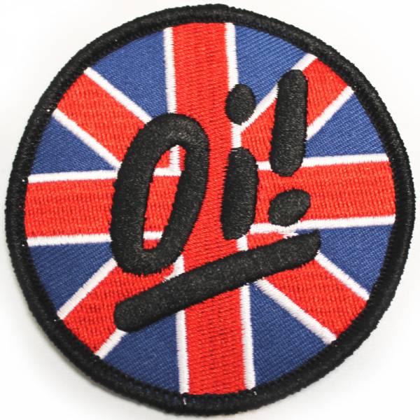 Oi! - Britain, Aufnäher rund