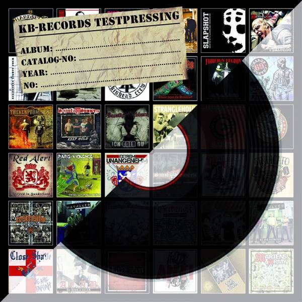 V/A Skinhead - We're still here, Testpressung, lim. 10 schwarz handnummeriert