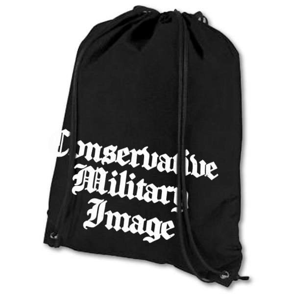 Conservative Military Image - Logo, Sportbeutel / Gymbag
