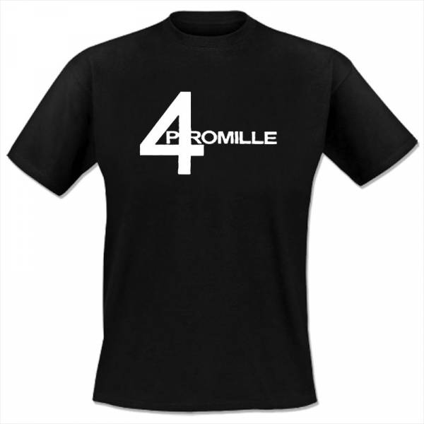4 Promille - Ich werd' mich ändern, T-Shirt schwarz
