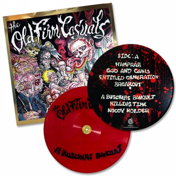 Old Firm Casuals - A butchers banquet, 12" lim. 500 UV Druck