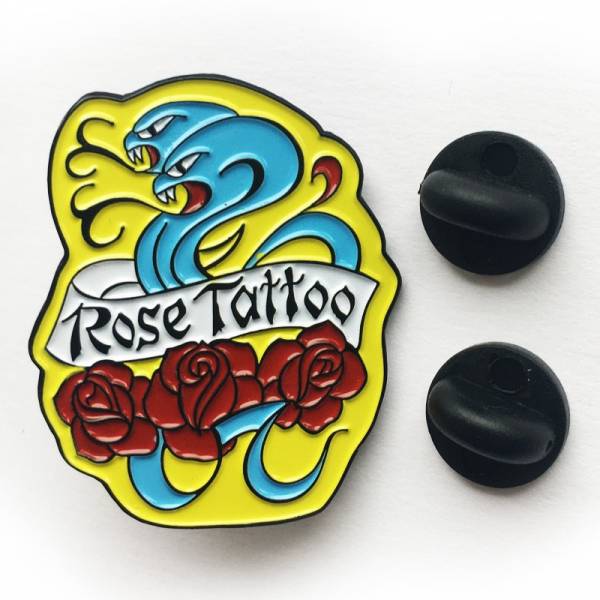 Rose Tattoo - Logo, Pin