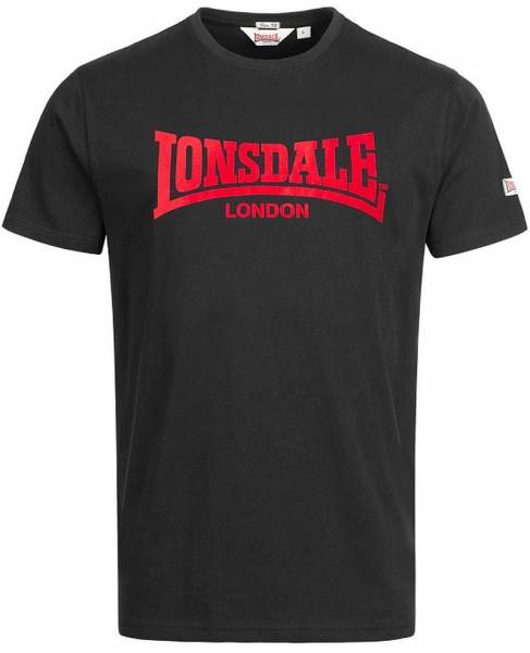 Lonsdale - One Tone, T-Shirt schwarz