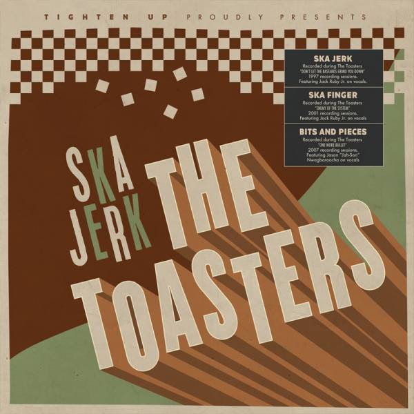 Toasters, The - Ska Jerk, 7" gold lim. 100, Hervé Edition