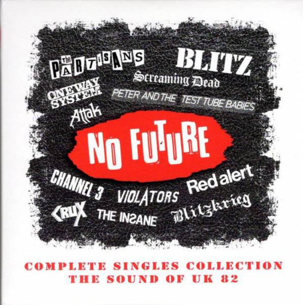 VA No Future Complete Singles Collection (The Sound of UK 82), 4 x CD BOX