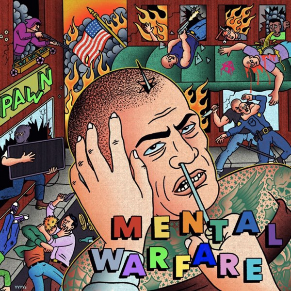 MENTAL WARFARE - Everything is Wrong, LP versch. Farben Lionheart Records