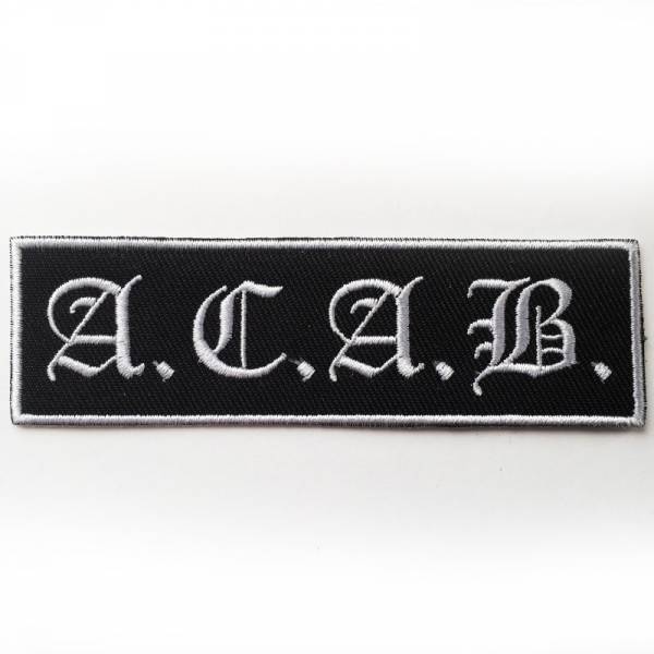 A.C.A.B., Aufnäher