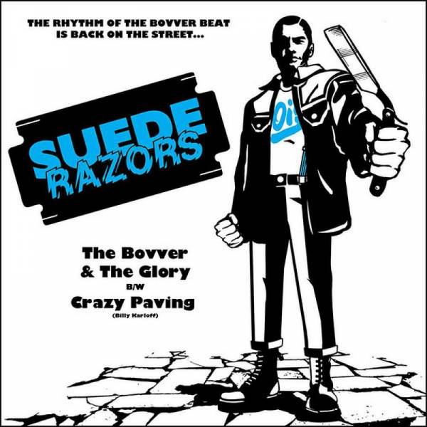 Suede Razors - The bovver and the glory, 7" lim. 200 (US-Version)