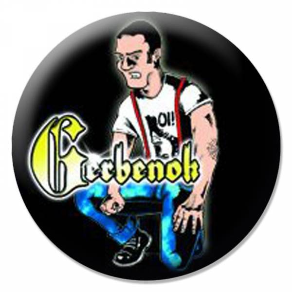 Gerbenok - Skin schwarz, Button B056