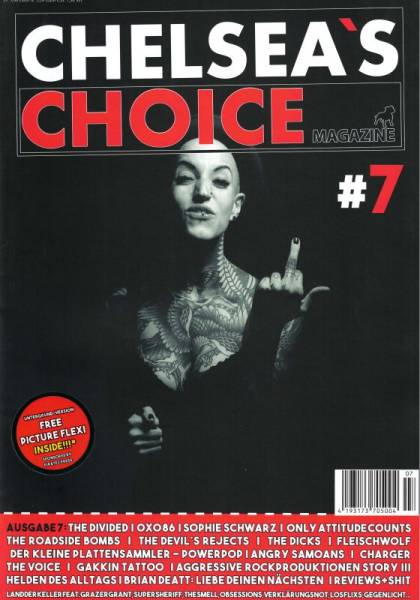 Chelsea's Choice No. 7, Fanzine A4 + Flexi deutschsprachig