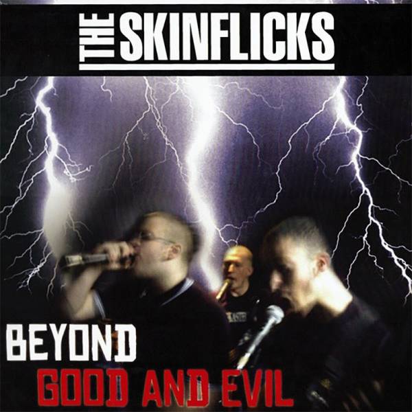 Skinflicks - Beyond good and evil, LP schwarz lim. 110, Cover leicht wellig