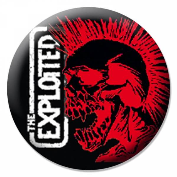 Exploited, the - Logo, Button B047